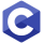c language logo