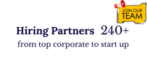 Hiring Partners 240+ from top corporate to start up