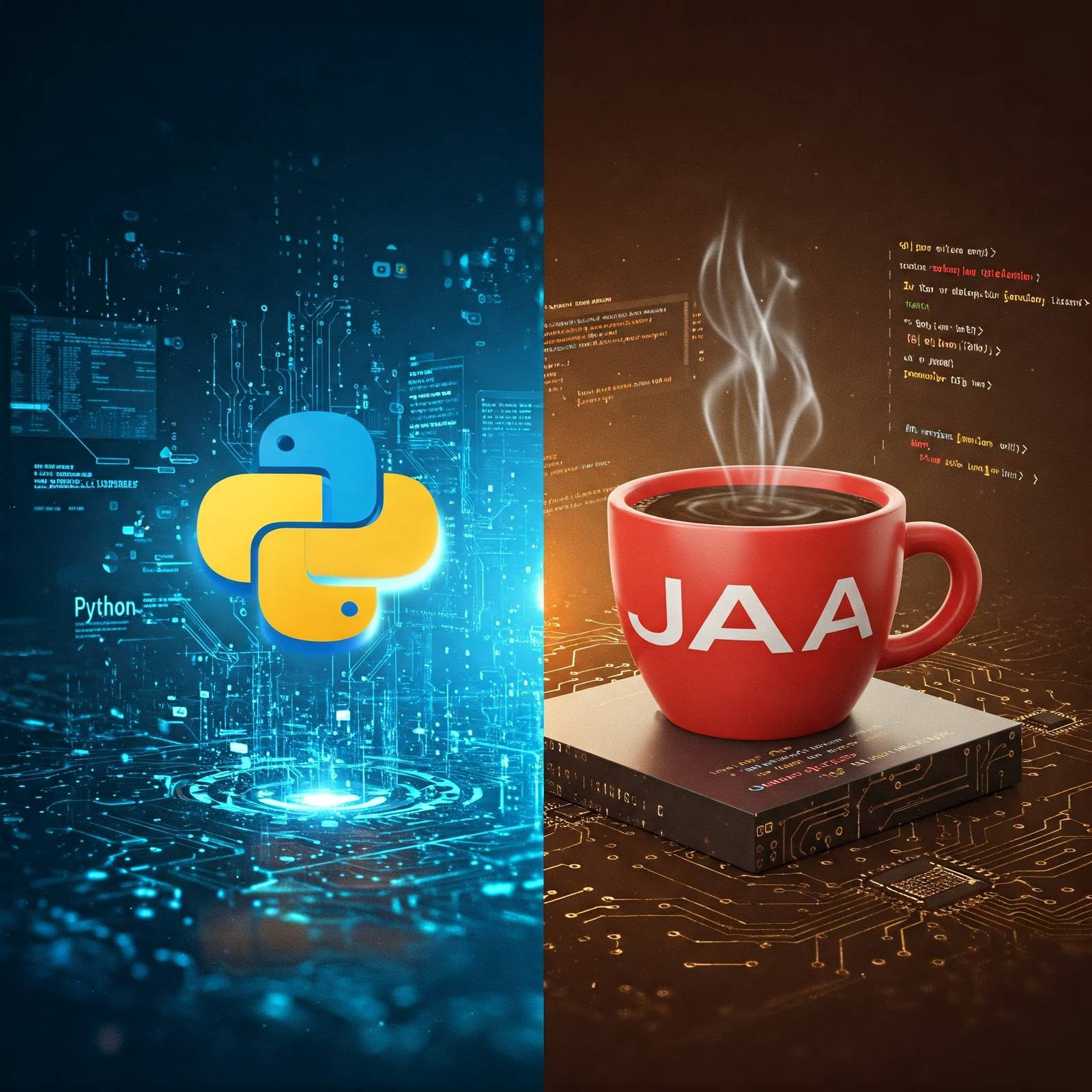 Python and Java