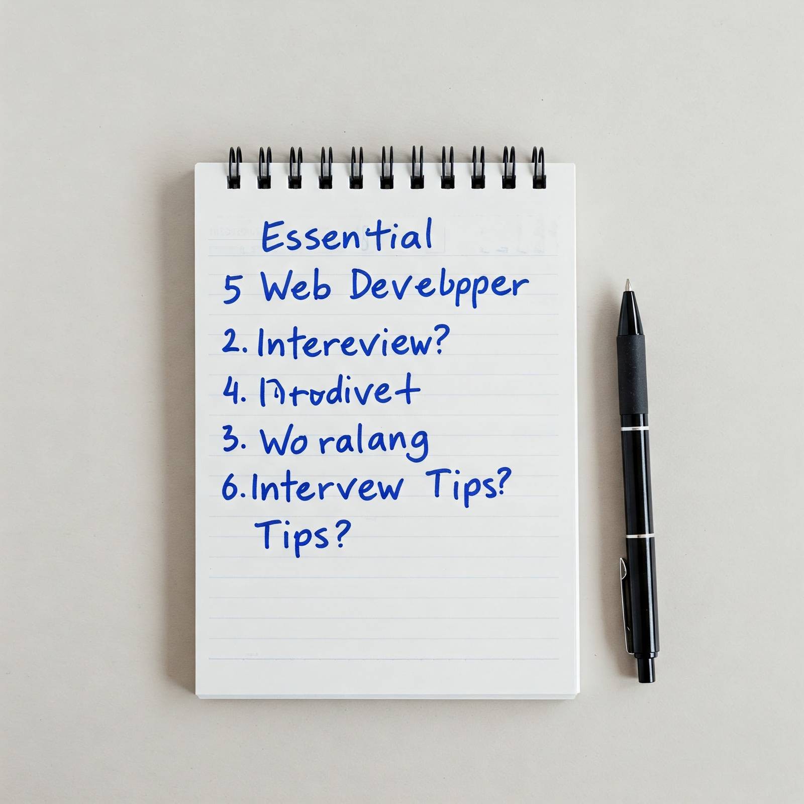 web developer interview questions