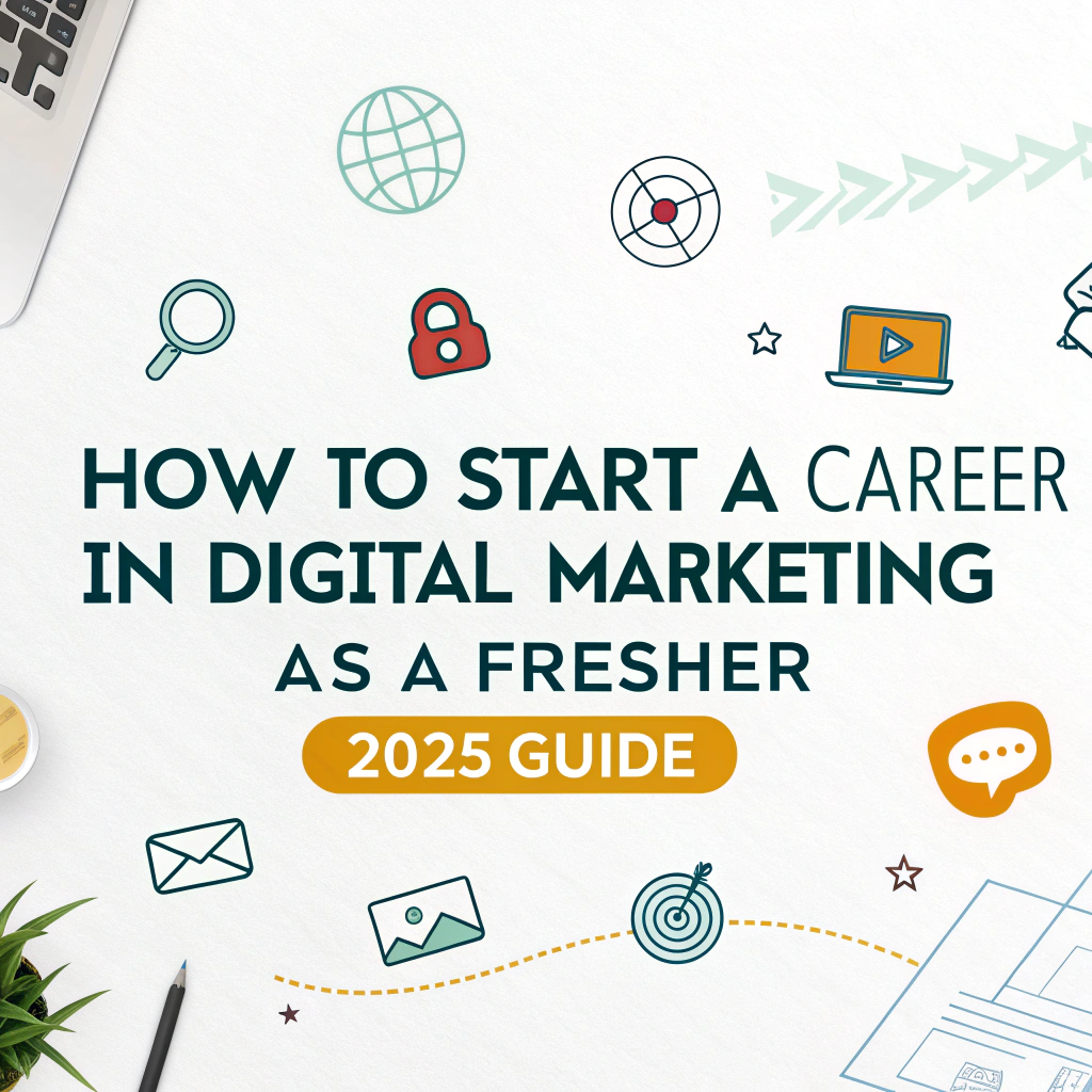 How to start a career in digital marketing as a fresher