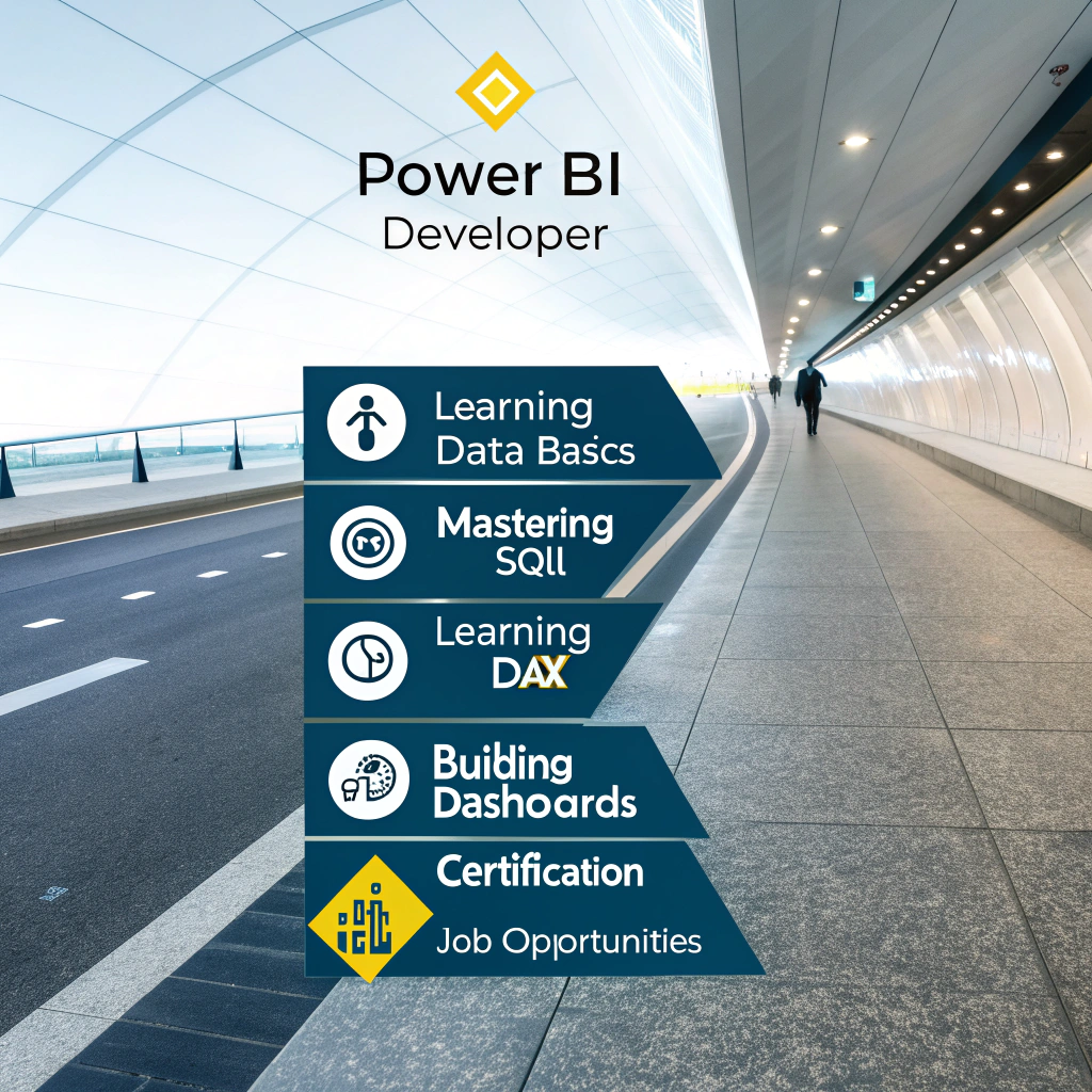 how to become a power bi developer