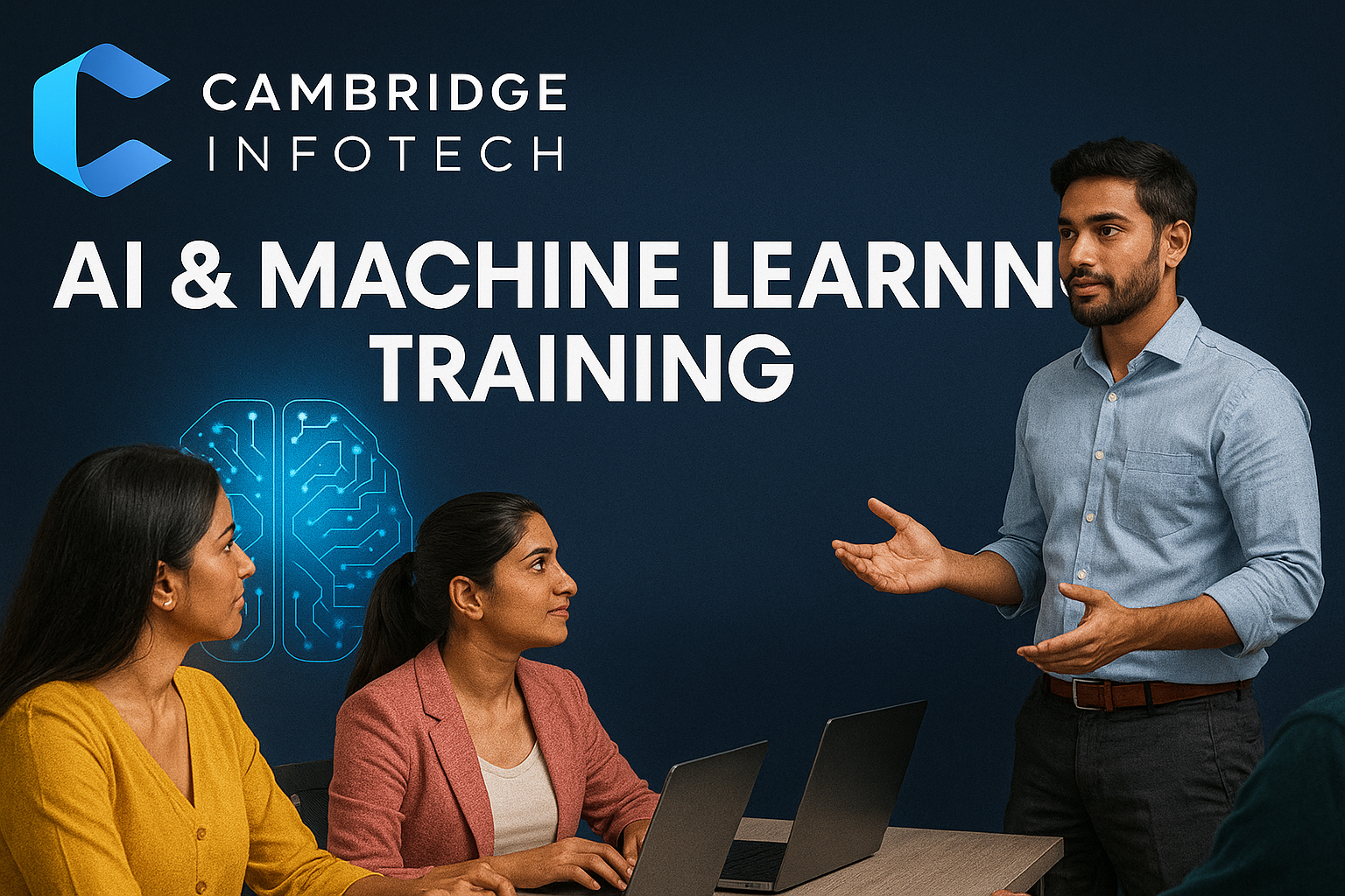 Students working on real AI projects in 2026