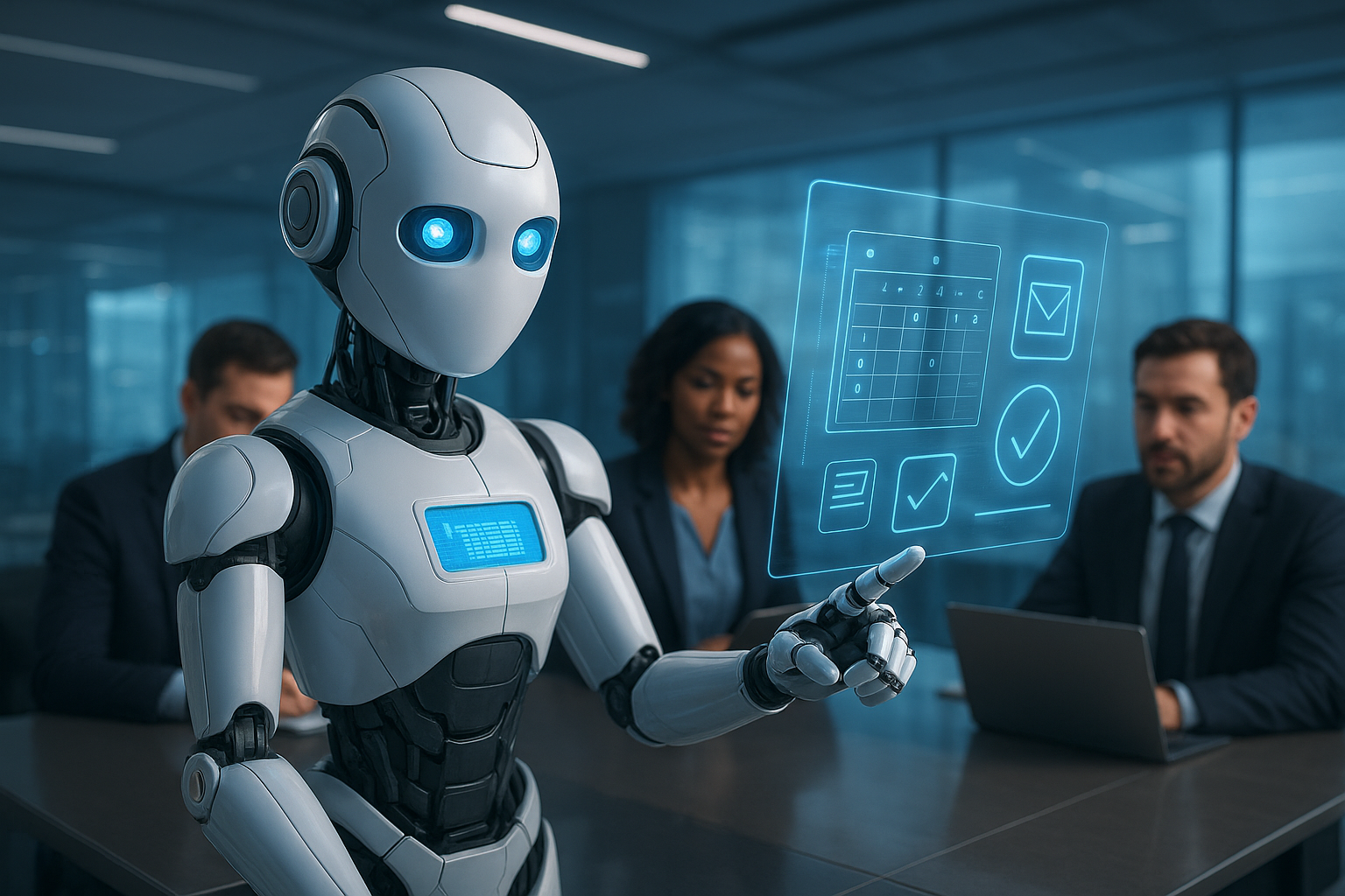 AI assistants helping businesses with productivity in 2025