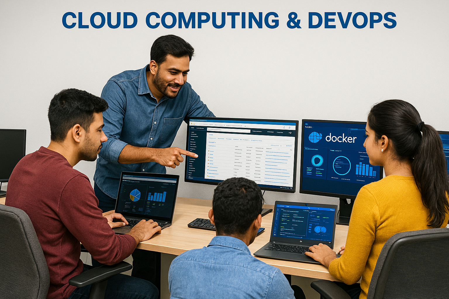 cloud computing and DevOps course at a job oriented training institute