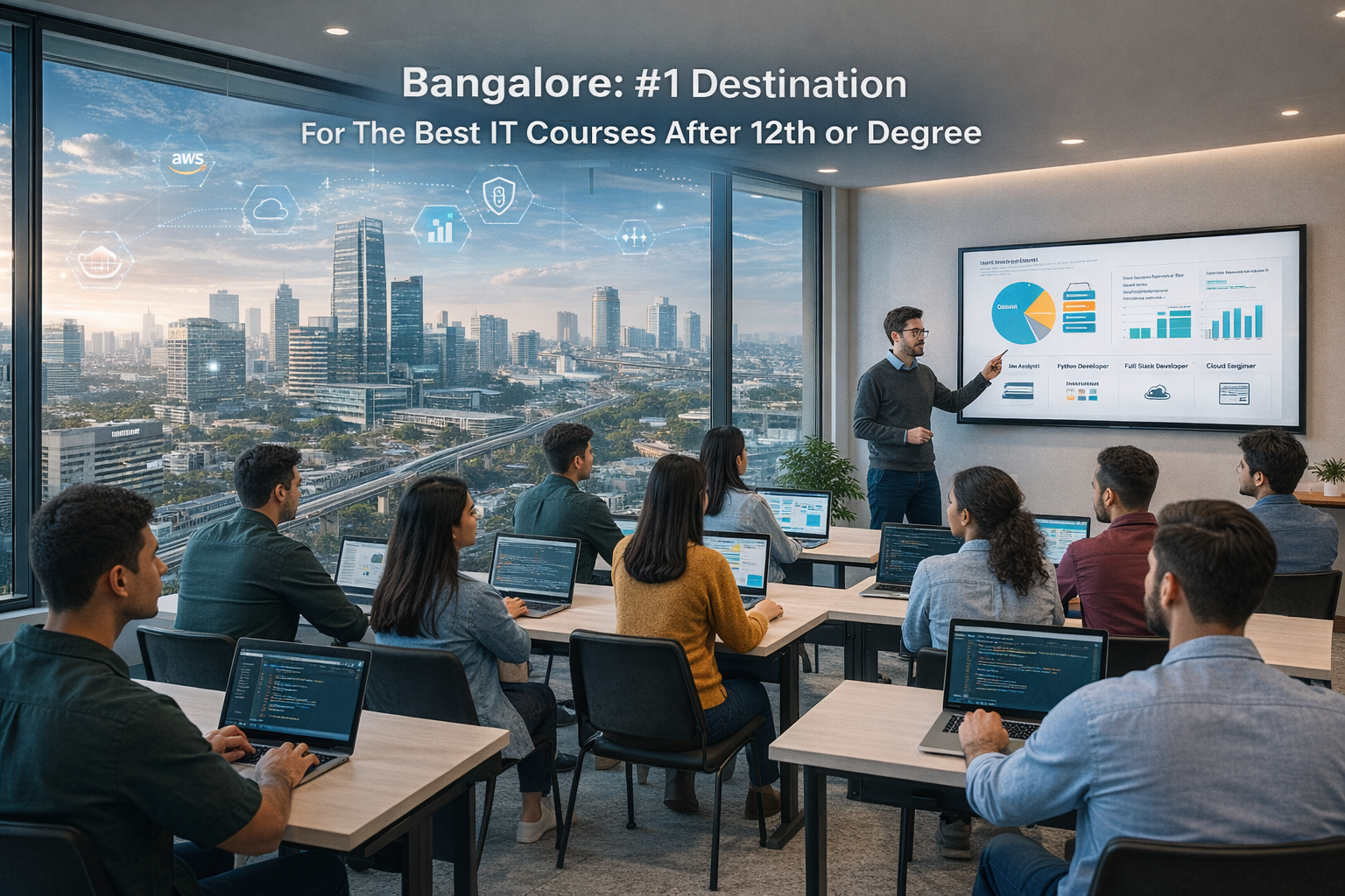 Bangalore as the number one destination for students pursuing the best IT courses after 12th or degree 2026
