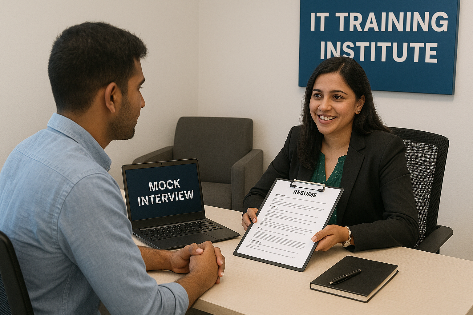 Placement support at IT institute near Kalyan Nagar