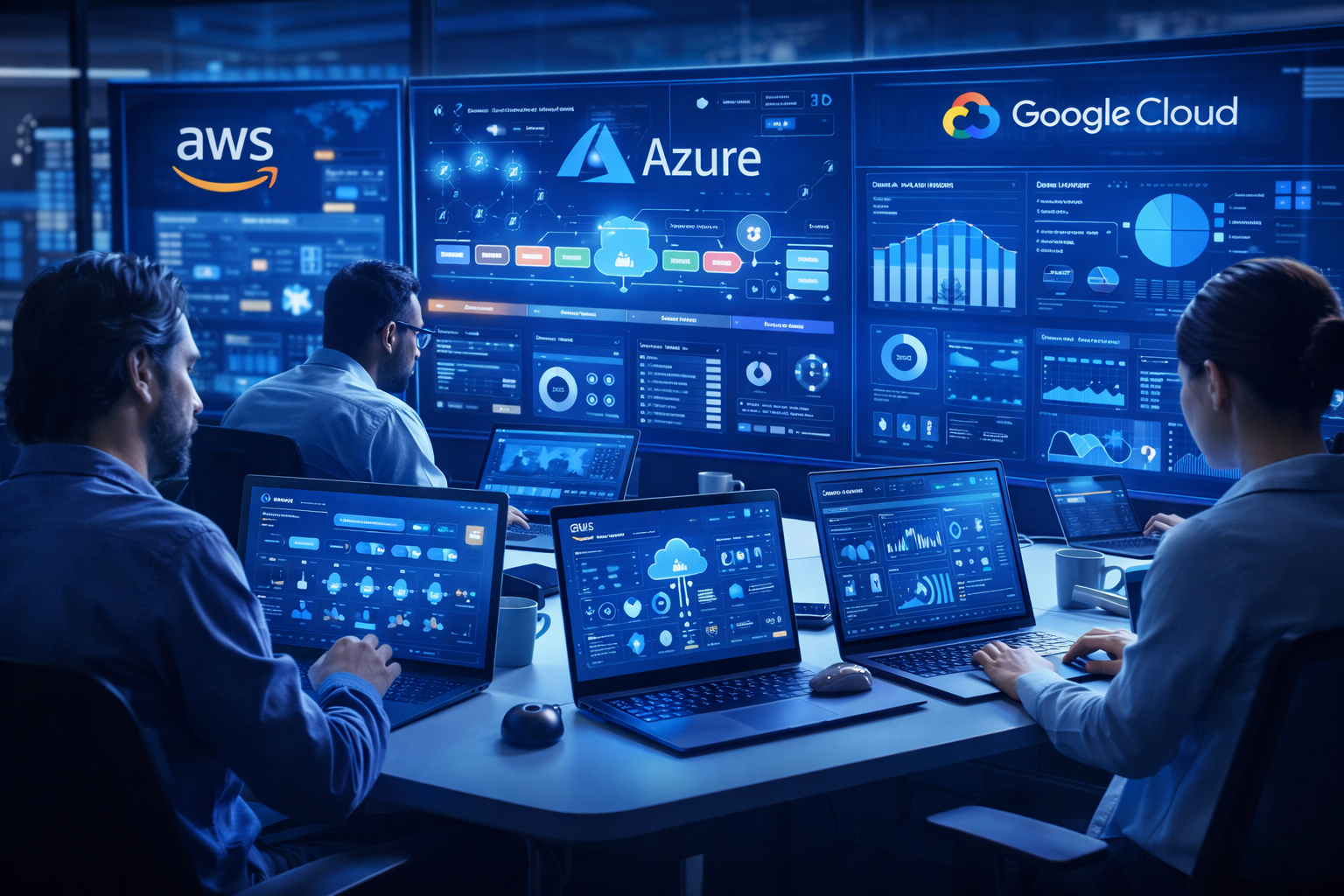 AWS Azure Google Cloud use cases and cloud computing career applications