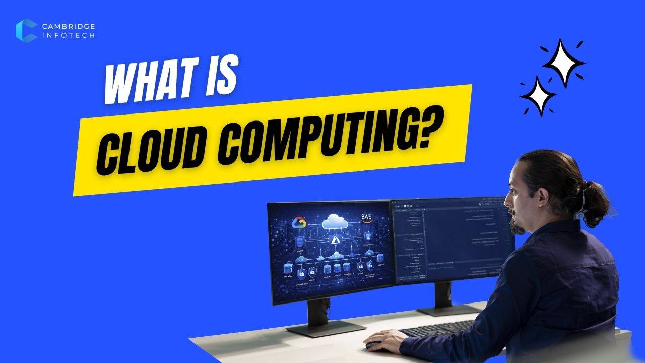 What is cloud computing illustrated with AWS, Azure, and Google Cloud Platform global infrastructure