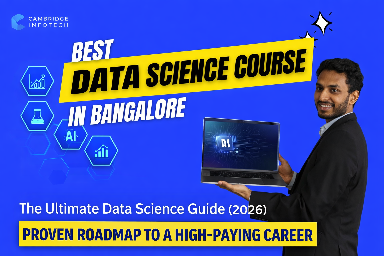 Best Data Science Course in Bangalore – Cambridge Infotech training program with expert mentor and AI-powered learning