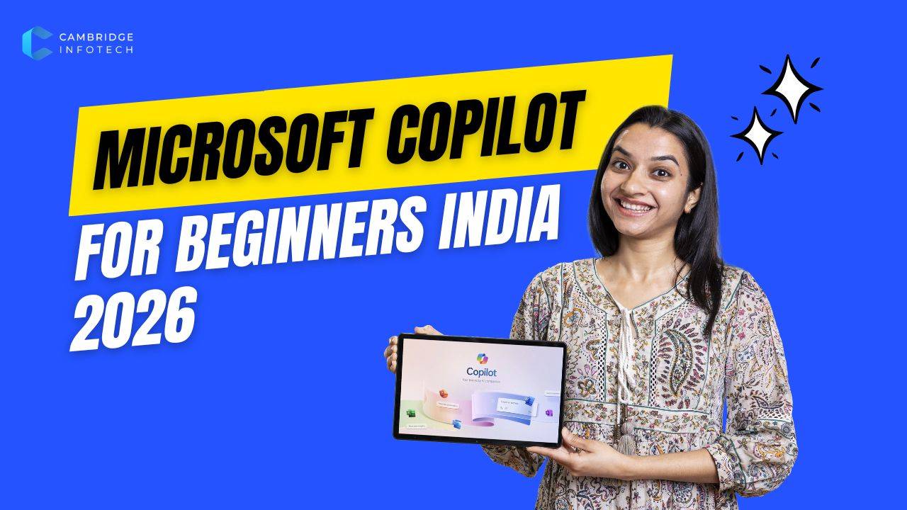 Microsoft Copilot for beginners Excel analysing business data and generating insights automatically for office professionals