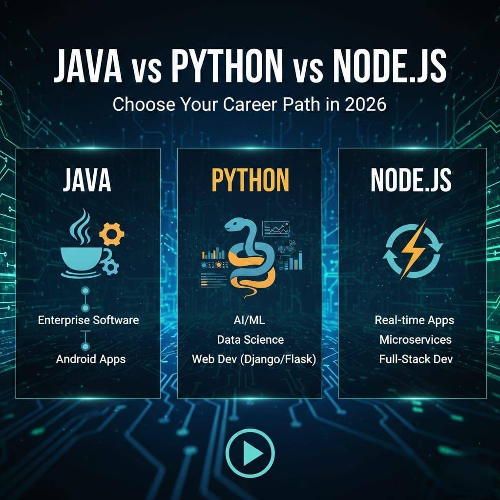 Python vs Java salary comparison in India showing growth in AI and enterprise roles
