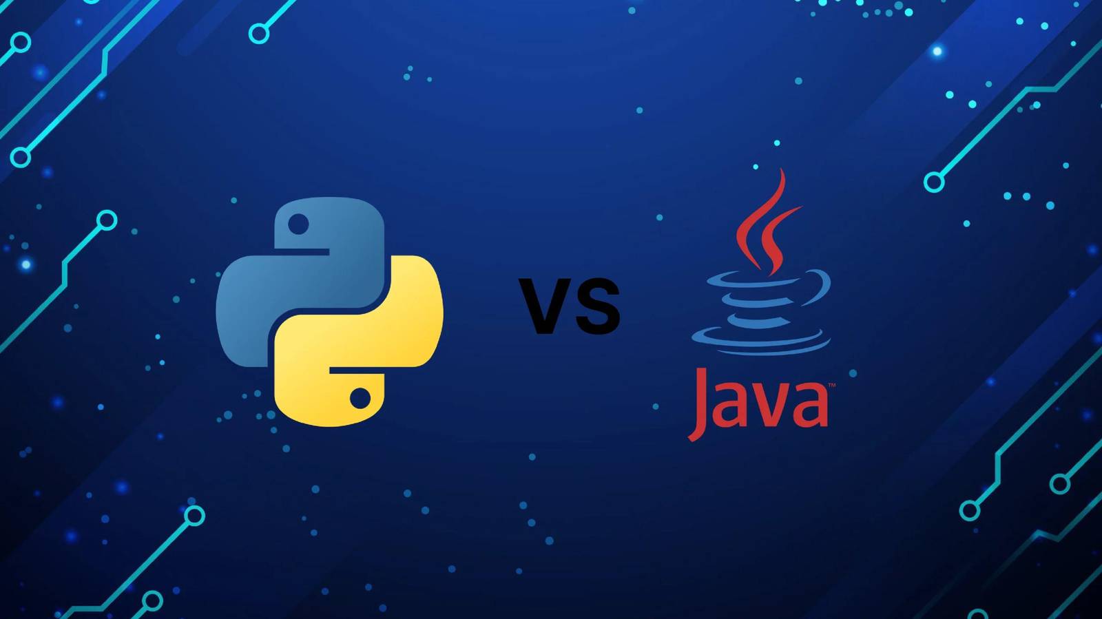 Python vs Java comparison for beginners in 2026 showing AI vs enterprise development paths
