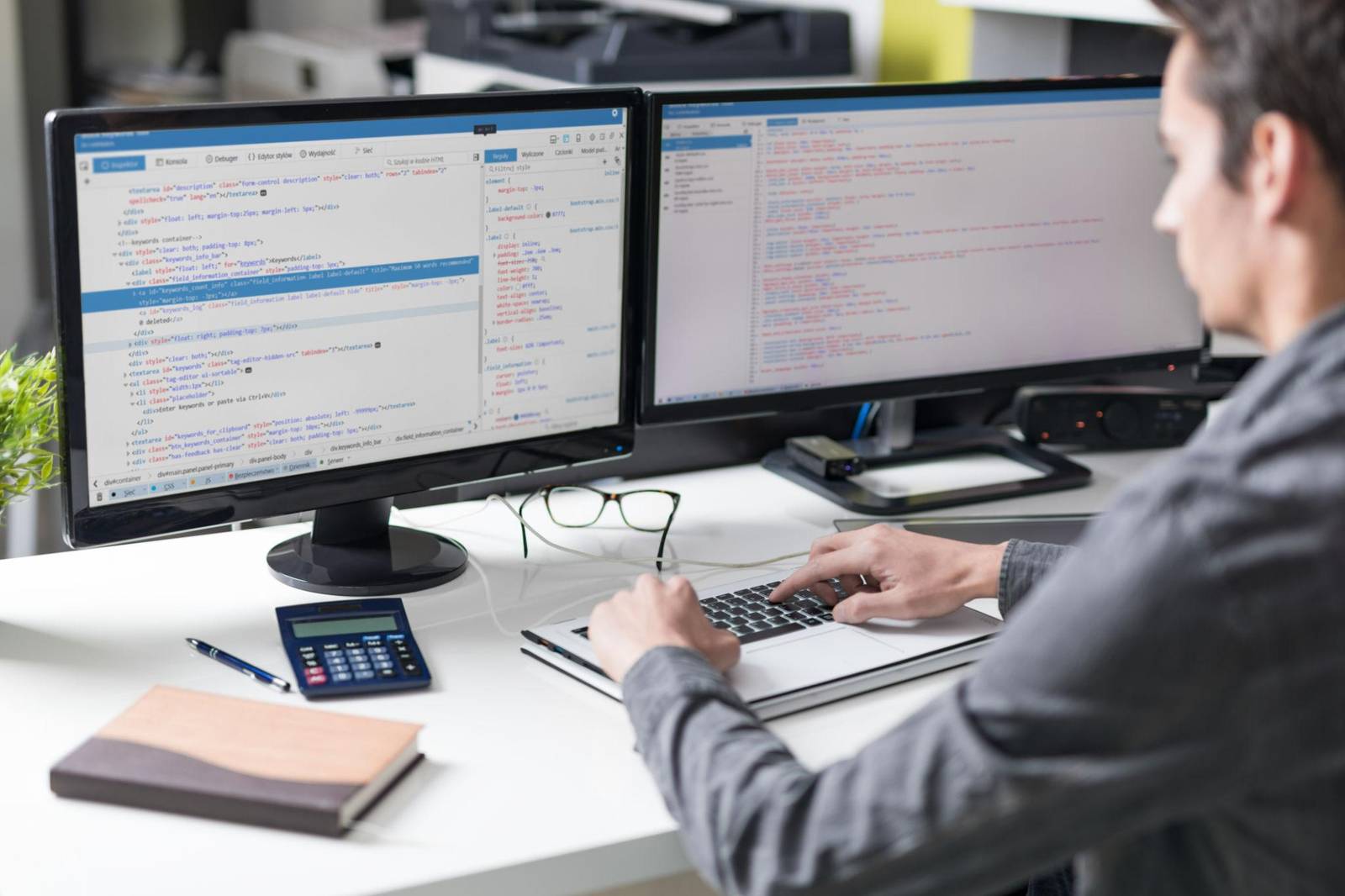 Python full stack developer working on frontend backend and database systems
