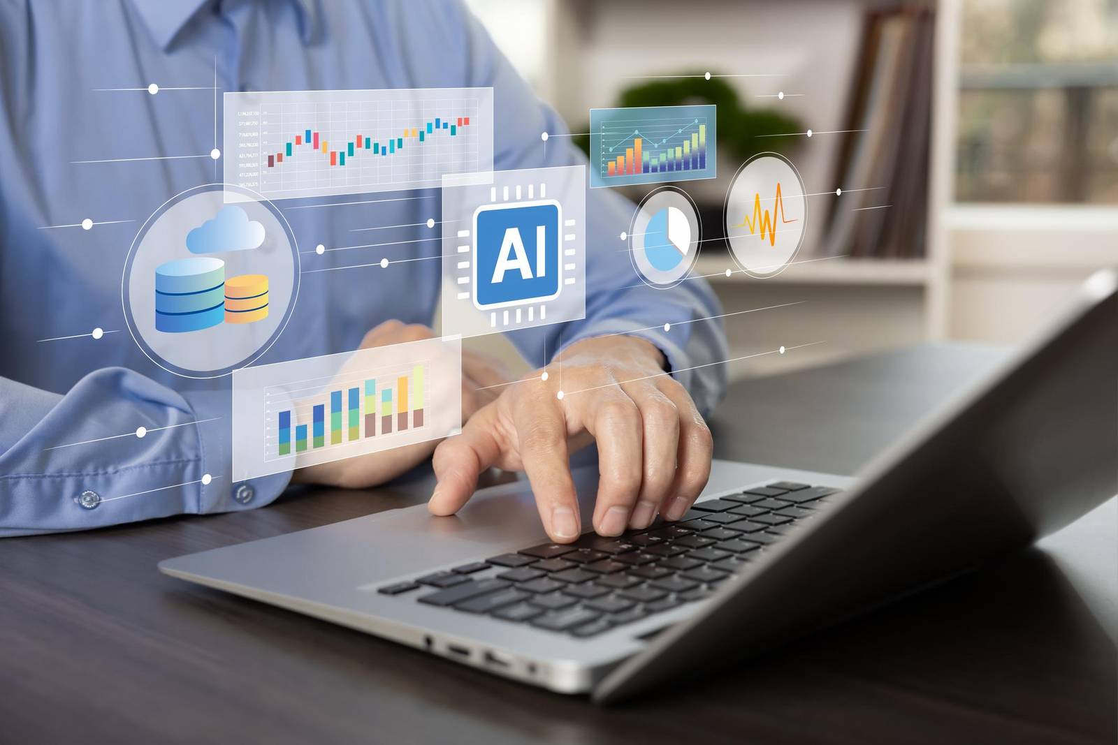 Why 2026 Is the Year to Learn Microsoft Excel with AI Copilot — 10 Reasons You Cannot Ignore 1 South Indian professional using Microsoft Excel with AI Copilot on a dual-monitor setup with futuristic data dashboards