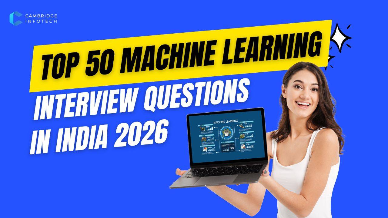 Top 50 Machine Learning Interview Questions in India 2026 featured image