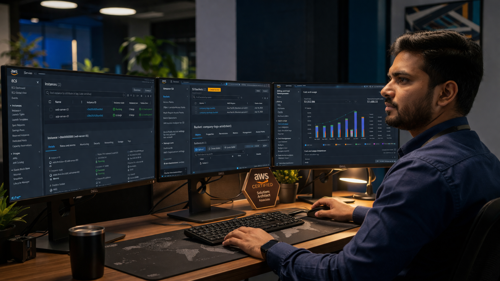 AWS Certified Solutions Architect Salary in India