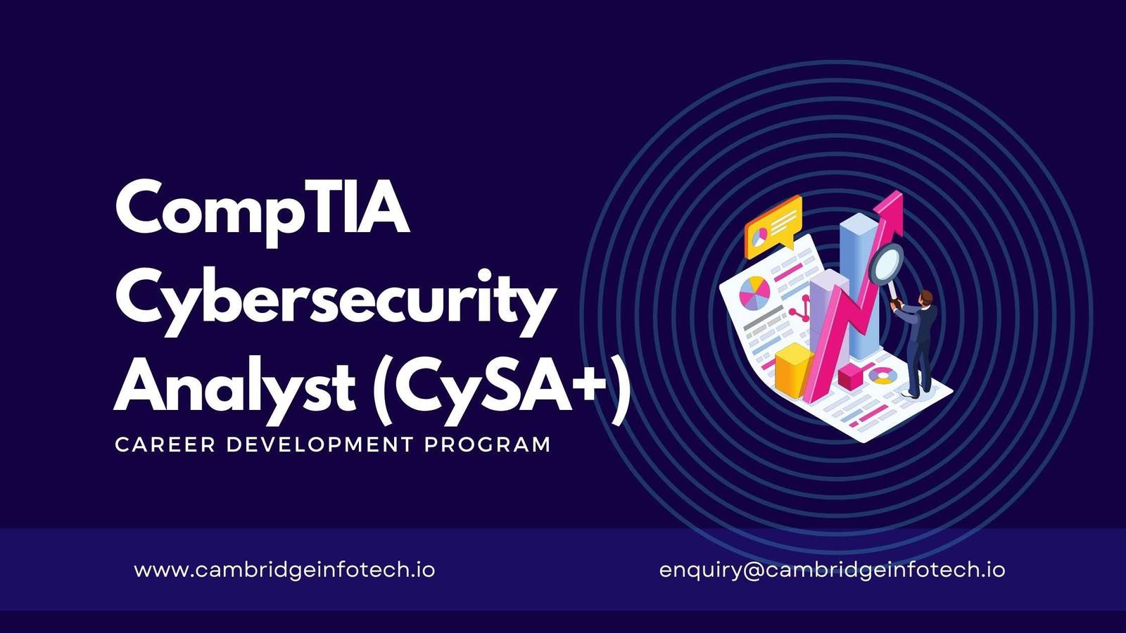 CompTIA Cybersecurity Analyst (CySA+) course in Bangalore