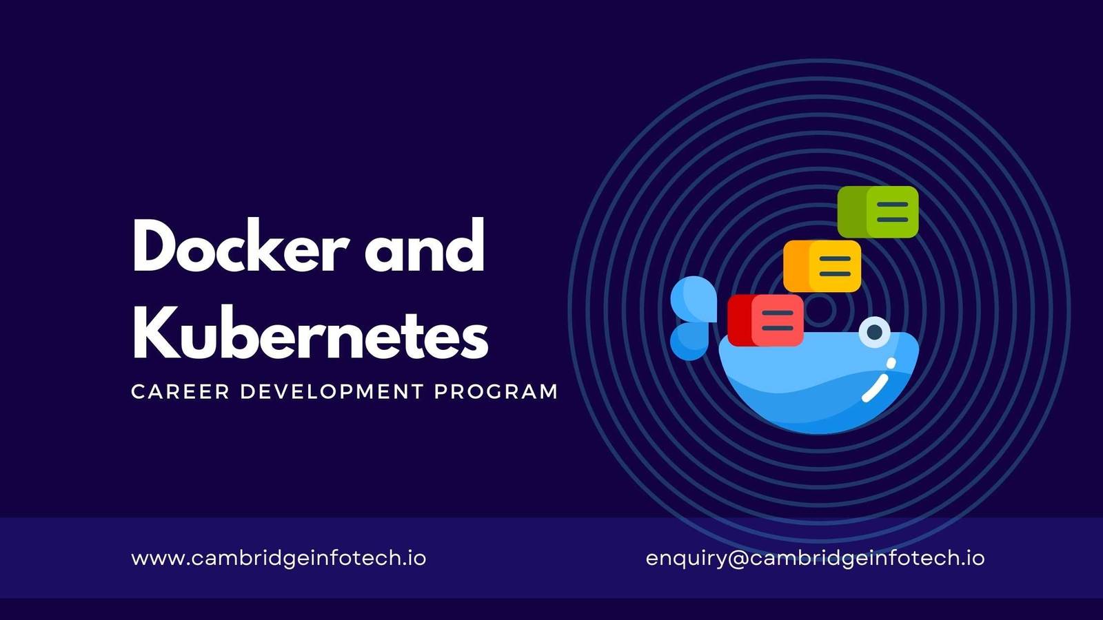 Docker and Kubernetes course in Bangalore