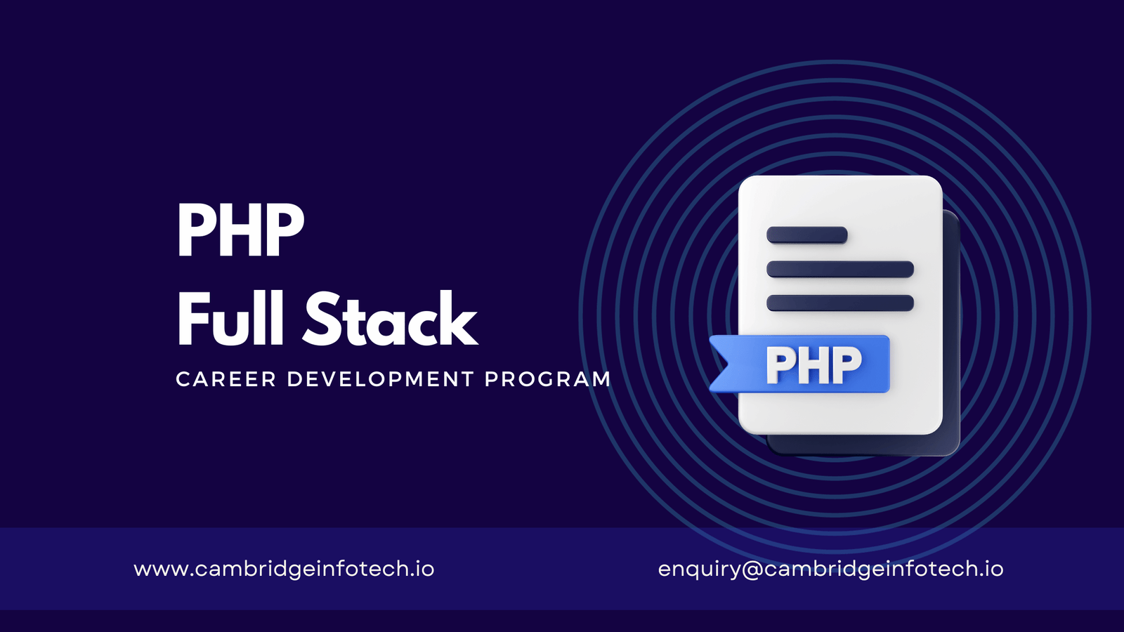 PHP Full Stack course in Bangalore