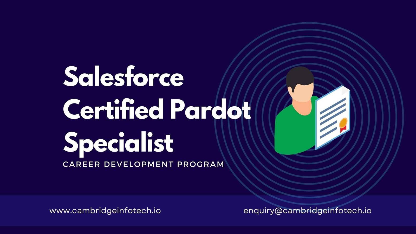 Salesforce Certified Pardot Specialist course in Bangalore