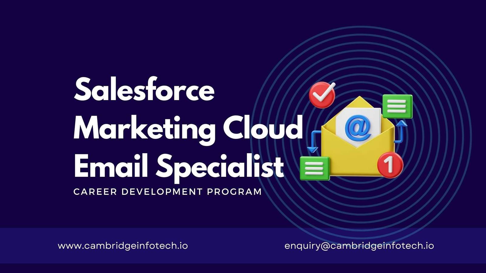 Salesforce Marketing Cloud Email Specialist course in Bangalore