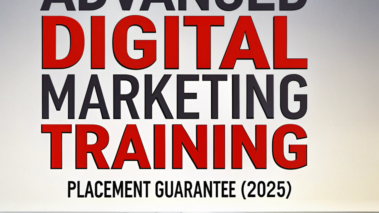 Advanced Digital Marketing Training