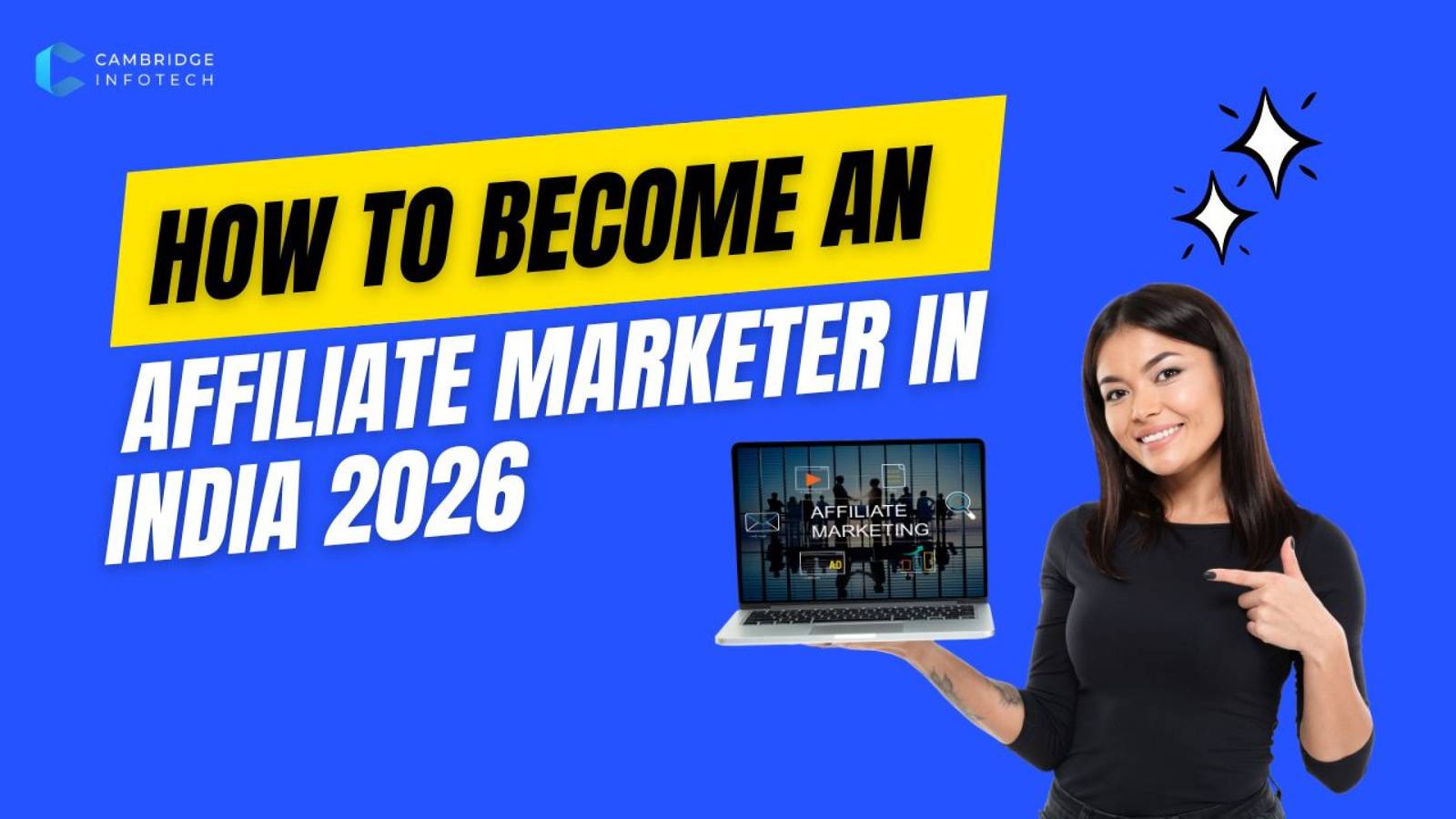 how to become an Affiliate marketing in India 2026 process showing referral links and commission earnings