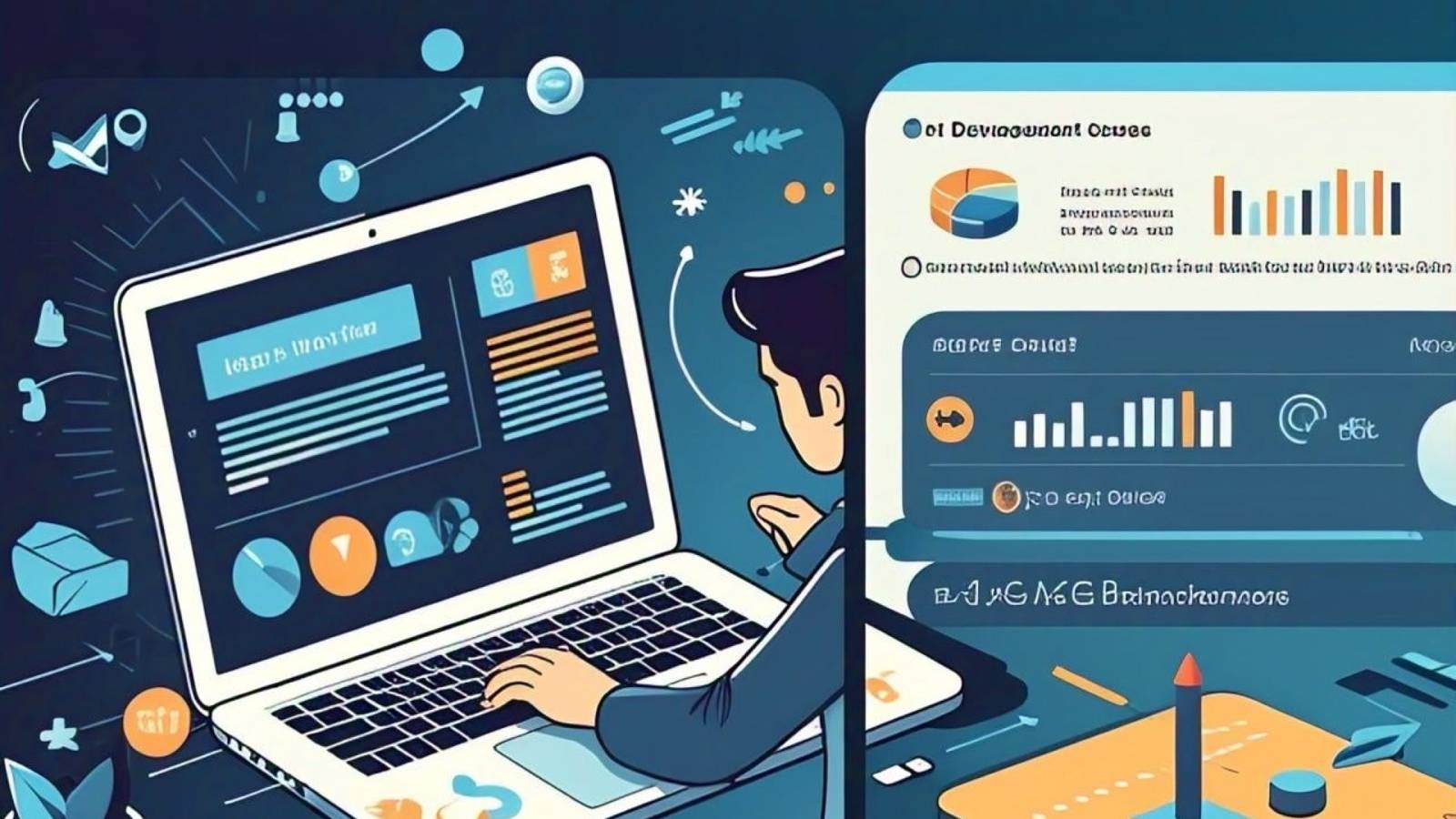 Web development course fee